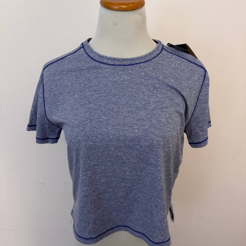 The North Face Women's EcoActive Dawndream Relaxed Short Sleeve Shirt Lapis Blue